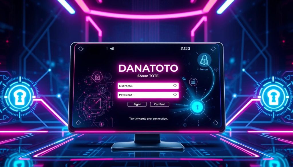 danatoto sign-in process