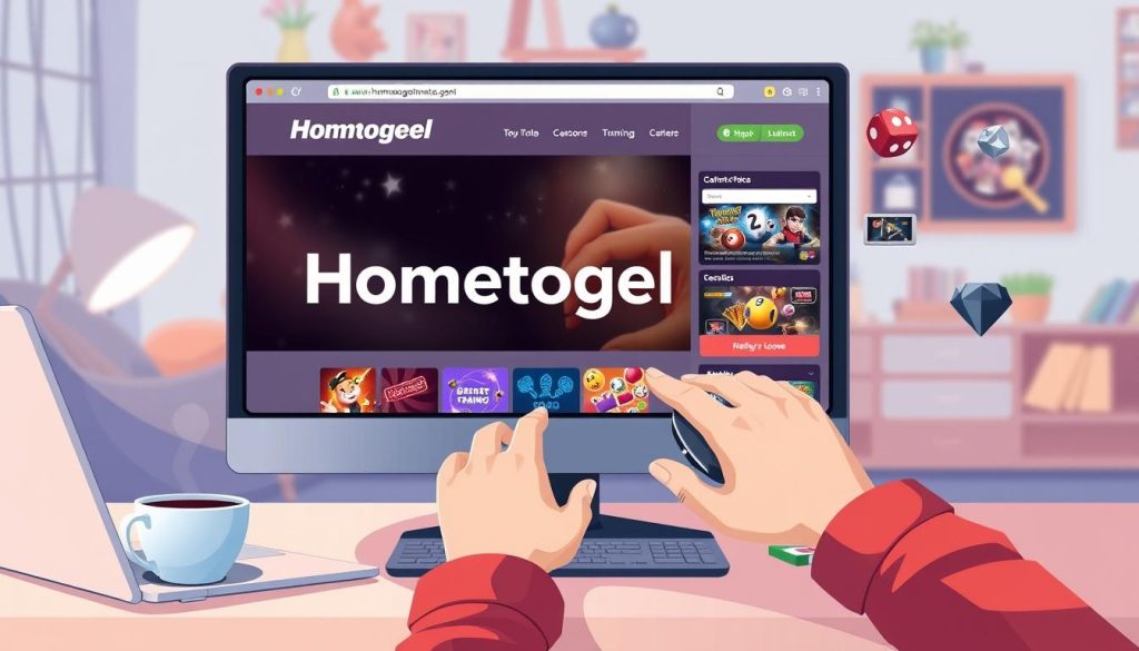 tutorial akses Hometogel