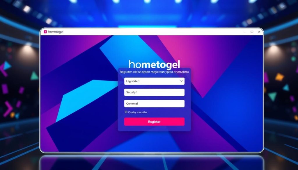 Registrasi Akun Hometogel